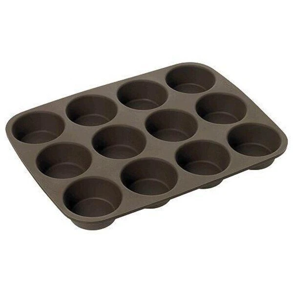 Lurch American Muffins 12-fach Flexi Form Braun Ø 6,5 Cm 1 Lurch American Muffins 12-fach Flexi Form Braun Ø 6,5 Cm