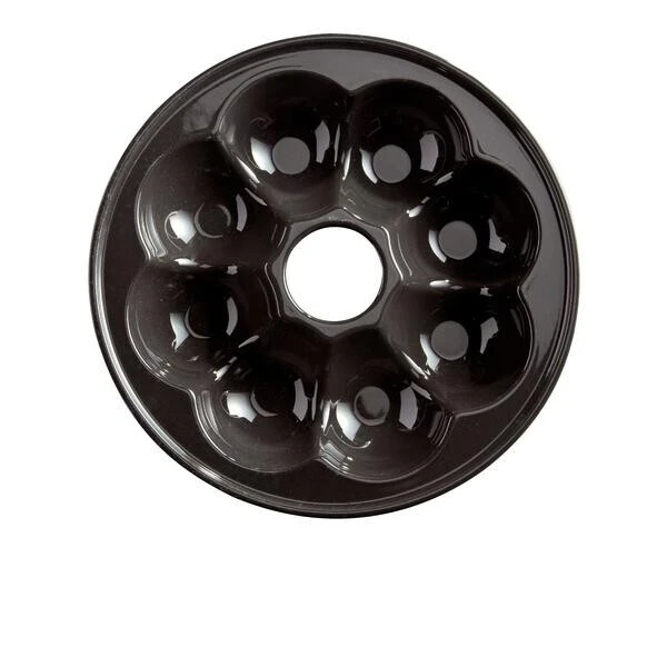 Emile Henry Brotbackform Brötchenkranz 30 Cm Kohle 2 Emile Henry Brotbackform Brötchenkranz 30 Cm Kohle – Bild 2