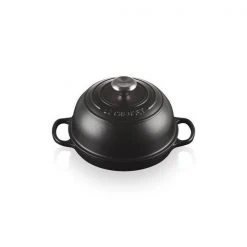 Le Creuset Brot Bräter 25 Cm Signature Schwarz