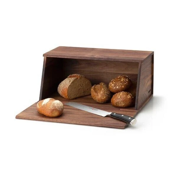 Continenta Brotkasten 40x26 Cm Walnuss 3 Continenta Brotkasten 40x26 Cm Walnuss – Bild 3