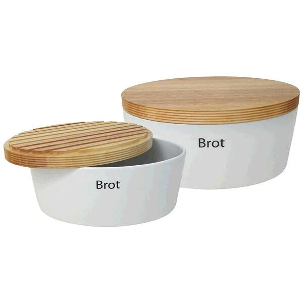 Continenta Brottopf 36x23 Cm Weiß 3 Continenta Brottopf 36x23 Cm Weiß – Bild 3