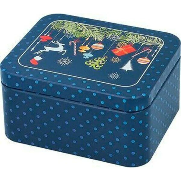 RBV Birkmann Gebäckdose Eckig S 12 X 10 Cm Christmas Decorations 1 RBV Birkmann Gebäckdose Eckig S 12 X 10 Cm Christmas Decorations