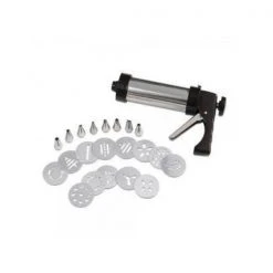 Städter Gebäckpresse-Set 24-tlg. Schwarz