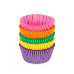 Städter Papierbackförmchen 100 Stk. Bunt
