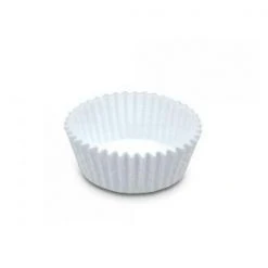 Städter Papierbackförmchen 200 Stk. Weiß
