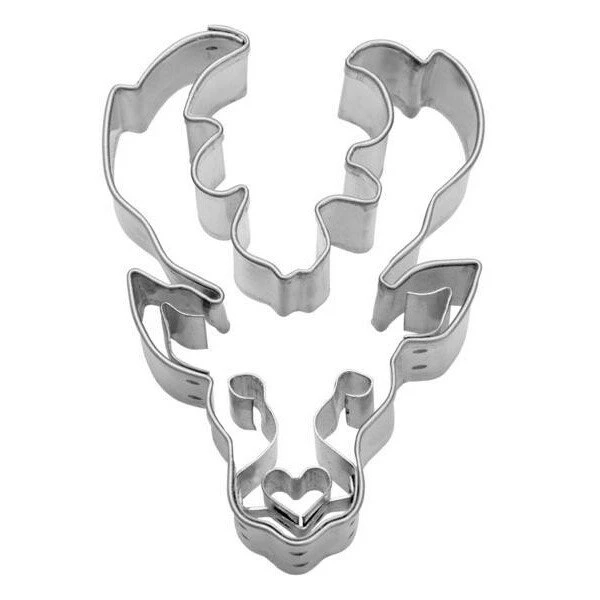 Städter Präge Ausstecher Hirschkopf Edelstahl 6 Cm 1 Städter Präge Ausstecher Hirschkopf Edelstahl 6 Cm