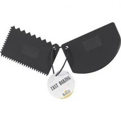 RBV Birkmann Teigkarten 2-tlg. Easy Baking Kunststoff Grau