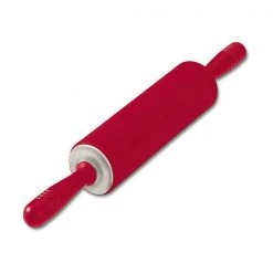 Kaiser Teigrolle 25 Cm Silikonummantelt Rot