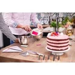 Rösle Teigschaber Breit 26 Cm Pink Charity Edition -Birkmann-Laden Teigschaber 26cm breit pink Charity Edition 3 600x600 ID320375 b964651f88b051591aa1f536e0afb031 1