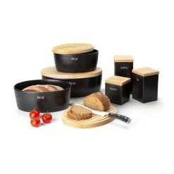 Continenta Brottopf 30x23 Cm Schwarz 5 Continenta Brottopf 30x23 Cm Schwarz -Birkmann-Laden Vorratsdose 18x15 5cm H 20 5cm Keramik schwarz 3 600x600 ID331733 35fa79bc879052a7b59334026eaefc9f